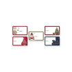 Picture of CHRISTMAS STICKER GIFT TAGS CONTEMPORARY 50 PACK